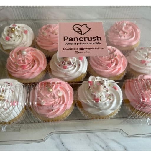 Paquete Cupcakes con Logo